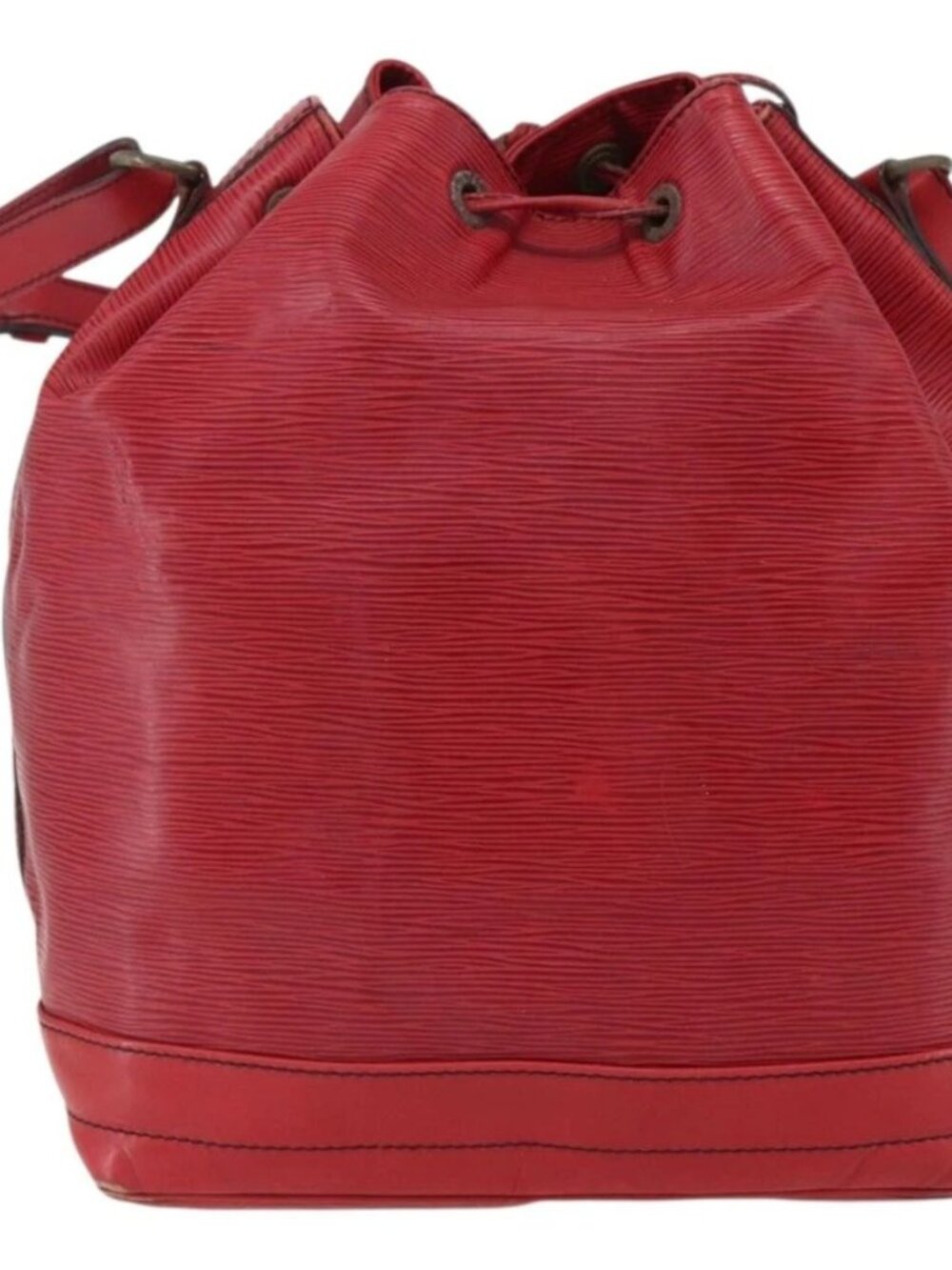 LOUIS VUITTON Epi Noe Shoulder Bag Red M44007 LV Auth 170172 - Picture 3 of 16